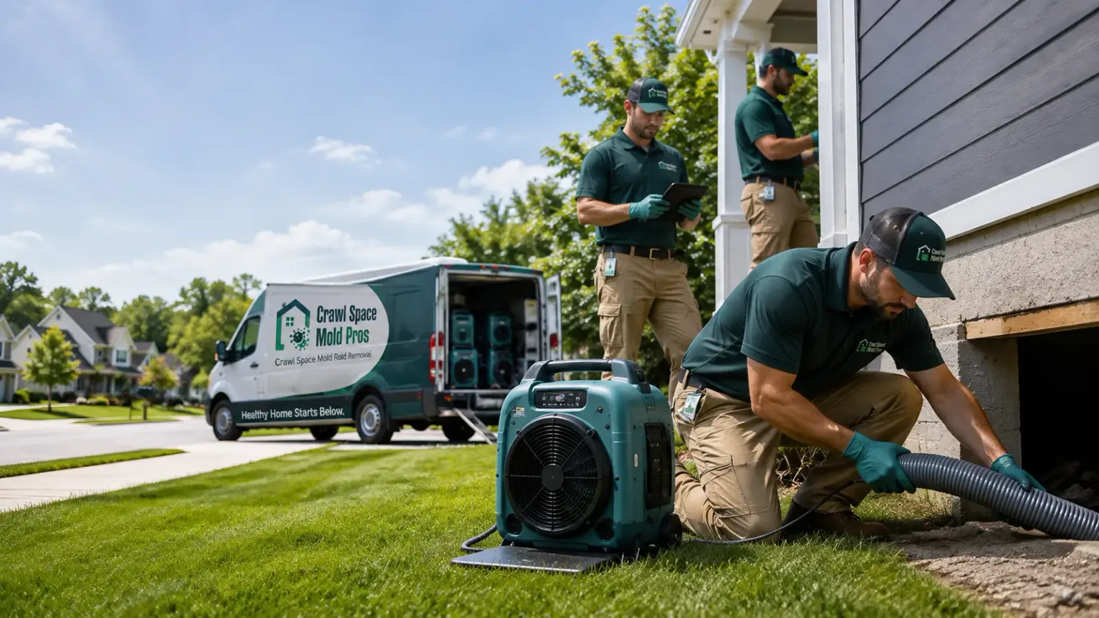 Crawl Space Mold Removal in Volant, PA